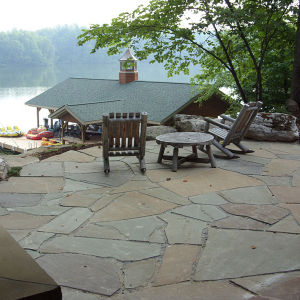 Lakeview patio by Home Tech Construction Services