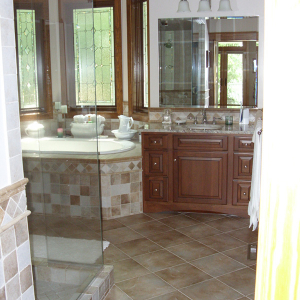 Bathroom renovation by Home Tech Construction Services