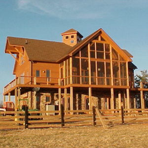 Timber Home Exterior