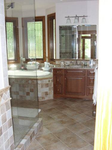 Mather Bathroom Interior by Home Tech Construction Services