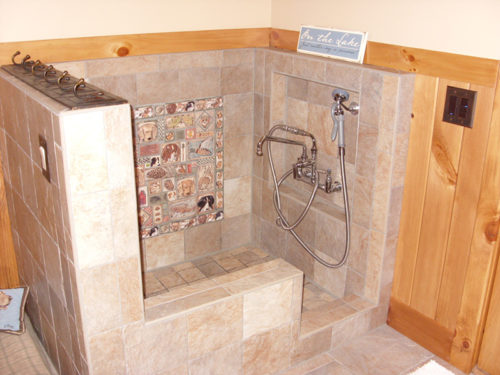 Custom Tile Handicap Bath