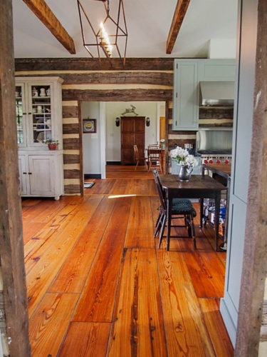 Home Interior With Hardwood Floors