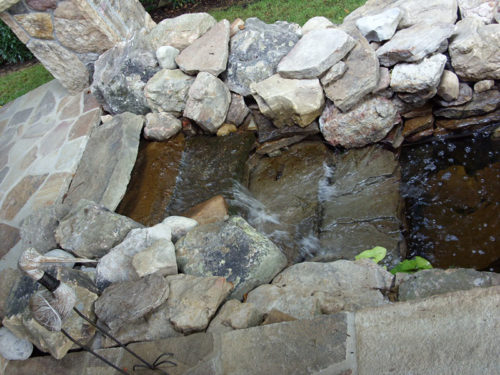 Custom Stone Pond