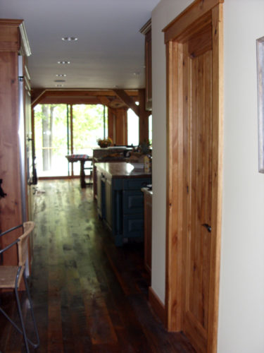 Wooden Floors and Hallway