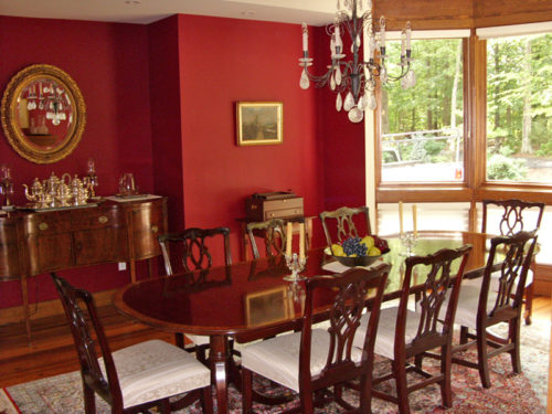 Mielke Red Dining Room